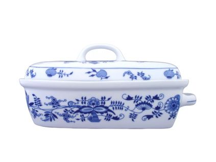 Pekáč velký  2,4 l, cibulák, Český porcelán