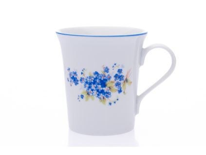 Hrnek Ema, 340 ml, pomněnky, Český porcelán