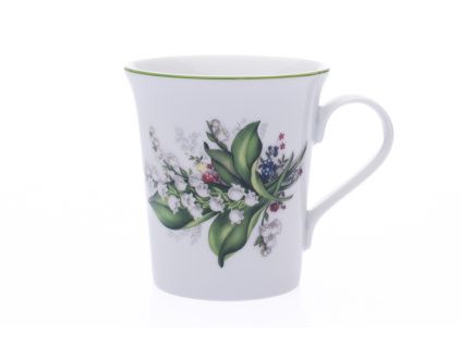 Hrnek Ema, 340 ml, konvalinka, Český porcelán