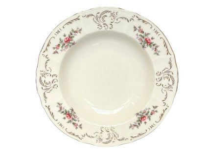 Bernadotte, talíř hluboký, 23 cm, zámecká, Thun