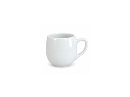 Hrnek Baňák, 300 ml, Český porcelán Dubí, bílý