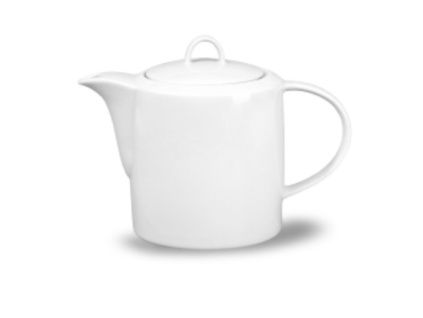 Čajová / Kávová konvice, 1,3 l, Ella, bílá, porcelán Thun