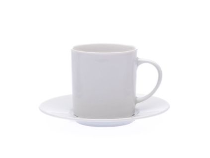 Šálek s podšálkem, 150 ml, Ella, bílý, porcelán Thun