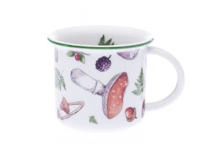 Hrnek Tina, 100 ml, houby, Český porcelán Dubí