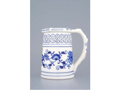 Korbel prolamovaný  0,40 l, cibulák, Český porcelán
