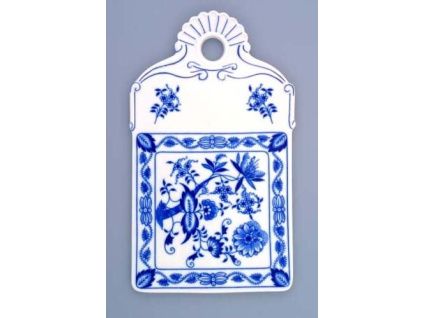 Podnos na chléb  27,5 cm, cibulák, Český porcelán