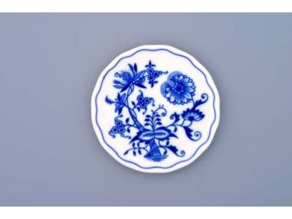 Podložka pod sklenici  10 cm, cibulák, Český porcelán