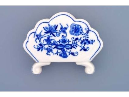 Stojánek na ubrousky  10 cm, cibulák, Český porcelán