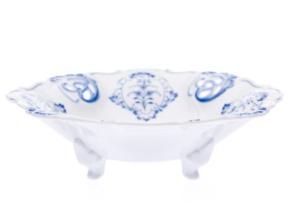 Mísa Aida prořezávaná, 32 cm, cibulák, Český porcelán
