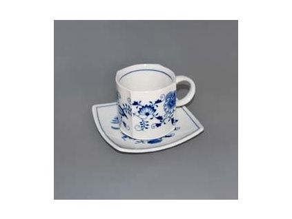Šálek s podšálkem Vito 0,21 l, cibulák, Český porcelán