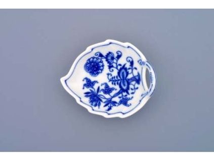 Mísa list, 10,5 cm, cibulák, Český porcelán