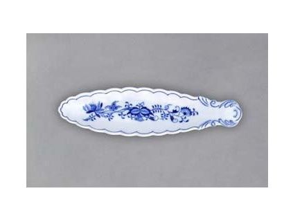 Miska na olivy - kanoe, 217x60 mm, cibulák, Český porcelán
