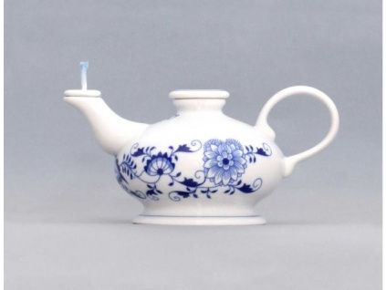 Betlémské světlo - olejová lampa, 10 cm, cibulák, Český porcelán