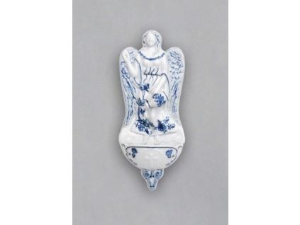 Domácí závěsná andělská kropenka, 253 x 105 mm, cibulák, Český porcelán