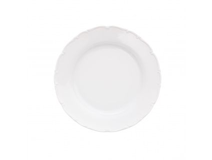 Talíř mělký, 25 cm, bílý porcelán, Ophelia/ Angelina, Thun Rulak Zettlitz