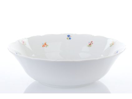 Mísa kompotová, 25 cm, Ophelia, házenka, český porcelán, Thun RZ