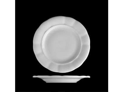 Talíř dezertní 19 cm, český porcelán, Benedikt, G. Benedikt