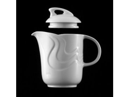 Konvice kávová 300 ml, bílý porcelán, Melodie, G. Benedikt
