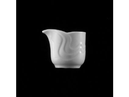 Mlékovka bez ouška 30 ml, bílý porcelán, Melodie, G. Benedikt
