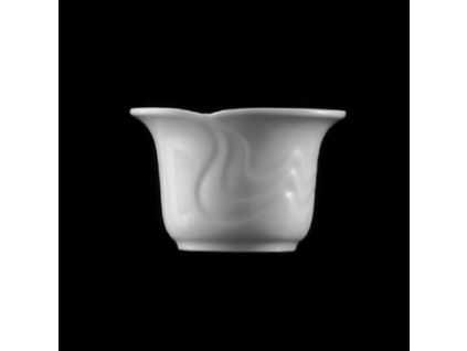 Svícen 6 cm, bílý porcelán, Melodie, G. Benedikt