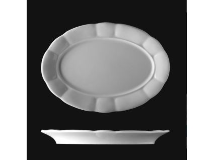 Mísa oválná 26 cm, český porcelán, Benedikt, G. Benedikt