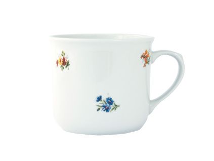 Hrnek Vařák, 0,65 l, Český porcelán Dubí, házenka II