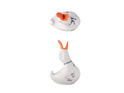 Sypátko husa, husy, český porcelán, Leander