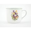 Hrnek Vařák, 0,65 l, Český porcelán Dubí, macešky