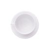 Šálek nízký s podšálkem, 0,2 l, český porcelán, Sonáta, bílá krajka, Leander,.