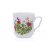 Hrnek Karel, 0,27 l,  Český porcelán Dubí, louka a motýlci