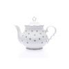 Konvice čajová s víčkem, český porcelán, Verona, 1,2 l, modrá valbella, G. Benedikt