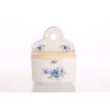 Dóza závěsná s nápisem Sůl, 700 ml, pomněnky, Český porcelán