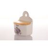 16541 1 doza zavesna s napisem cukr 700 ml fialky cesky porcelan