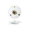 talíř dezertní, myslivecký motiv, český porcelán, Leander, 19 cm ..