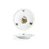 talíř dezertní, myslivecký motiv, český porcelán, Leander, 19 cm ...