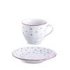 Šálek s podšálkem na kávu, český porcelán, Verona, 250 ml, Franceska, G. Benedikt