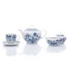Saphyr, čajová souprava, cibulák, český porcelán, Thun, 15 d.