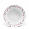 Talíř hluboký, 22 cm, RoseLine, kvítky, Leander, český porcelán