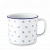 Velký plecháček, porcelán, 750 ml, modrá Valbella, G. Benedikt
