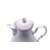 porcelánová konvice v dekoru s fialkymi, český porcelán, 900 ml.
