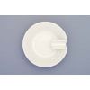 Bohemia White, popelník, bílý, 10 cm, český porcelán, Dubí