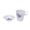 Bohemia Cobalt, šálek a podšálek čajový, 200 ml, porcelán, Dubí