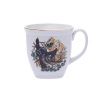Hrnek hranatý 0,60 l, myslivecký porcelán, Leander