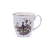 Hrnek hranatý 0,60 l, myslivecký porcelán, Leander..