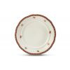 Talířová sada, porcelán, Vánoční perníčky, Leander, 12 d 4