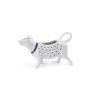 Mlékovka, kravička, 70 ml, český porcelán, Hyggeline, modrá, Leander