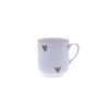 Hrnek Trojka, 300 ml, Český porcelán Dubí, házenka s růž. linka