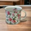 Porcelánový plecháček 380 ml růže a břečťan 2