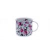 Hrnek Tina, 380 ml, růže a břečťan, Český porcelán Dubí