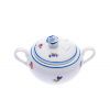 Cukřenka s oušky, 0,3 l, rakouská házenka, Český porcelán